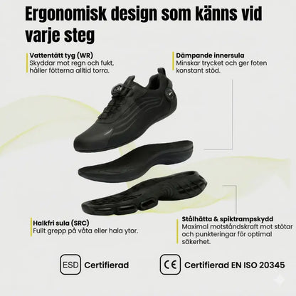 OCCHI™ MAX ONE S3: Säkerhet och komfort i 12 timmar utan avbrott