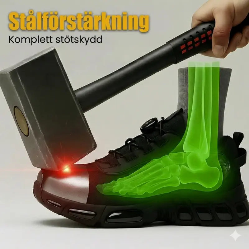 OCCHI™ MAX ONE S3: Säkerhet och komfort i 12 timmar utan avbrott